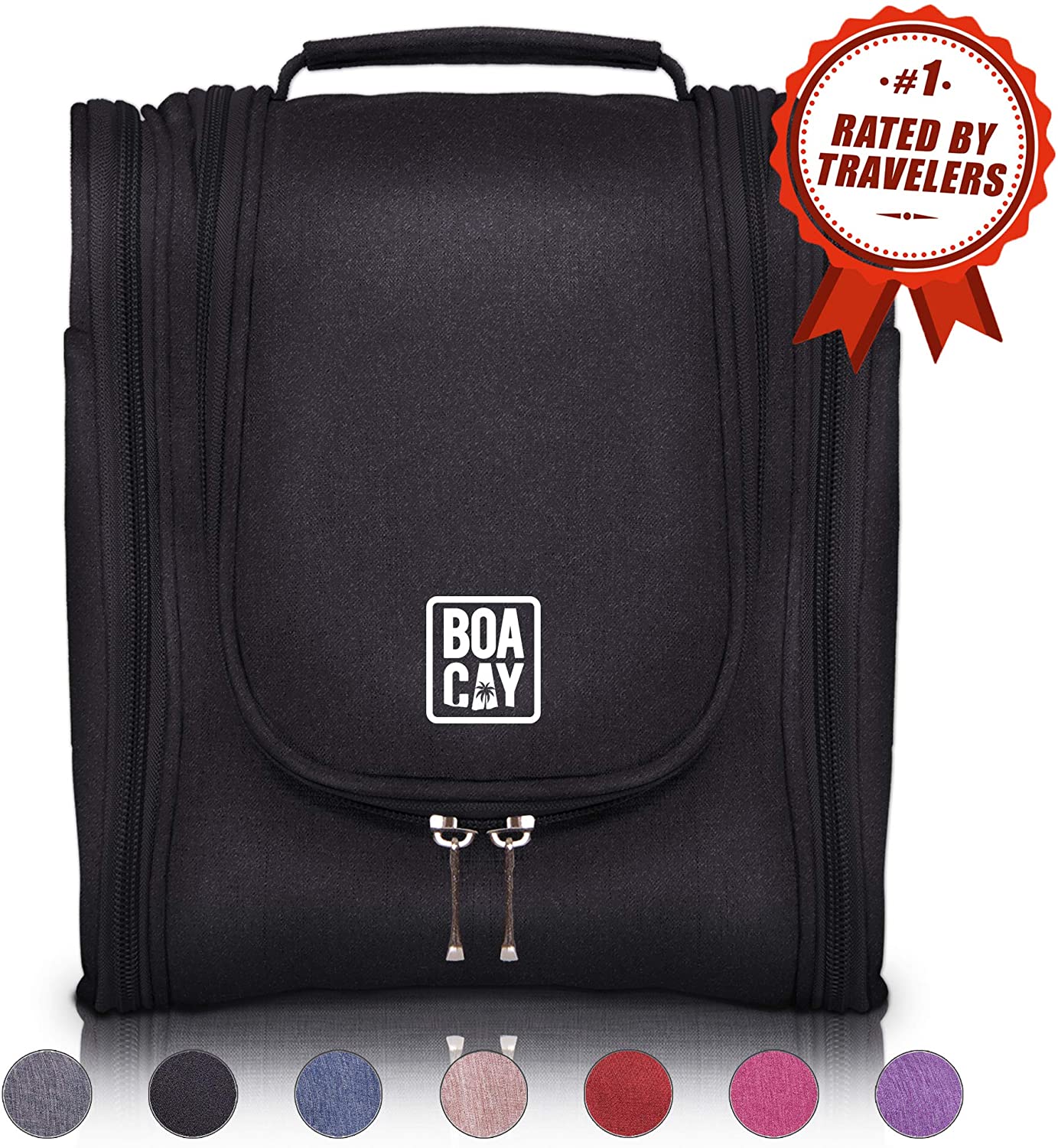 Hanging Travel Toiletry Bag from BOACAY