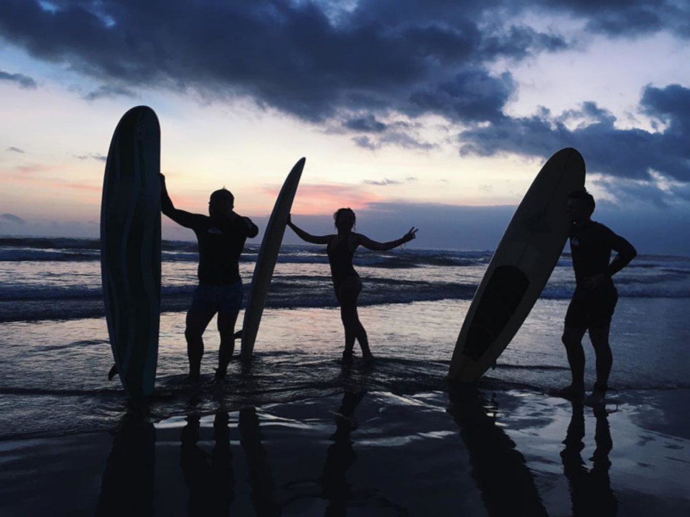 can beginners surf in Bali